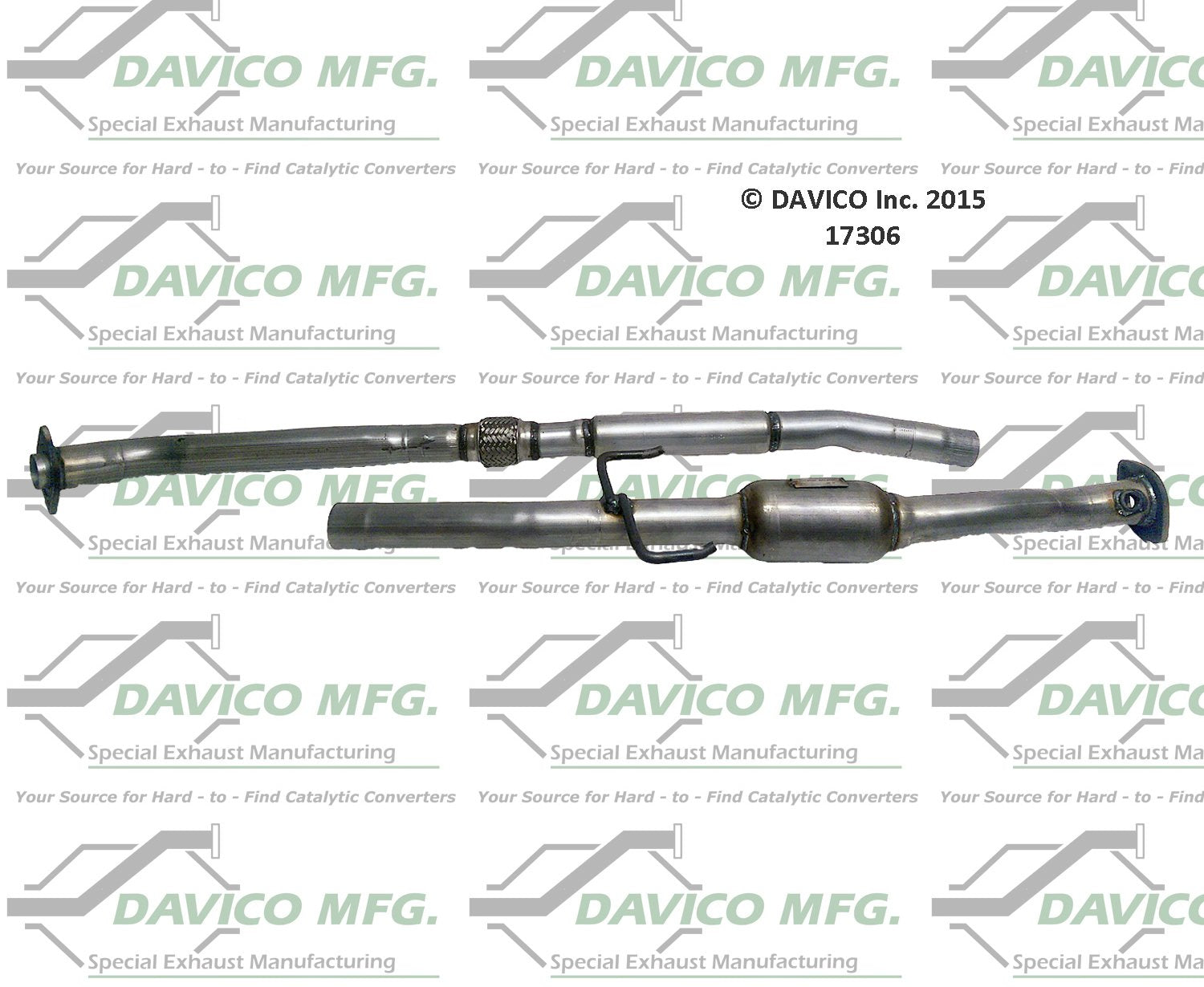 Davico Mfg Catalytic Converter-Direct Fit  17306