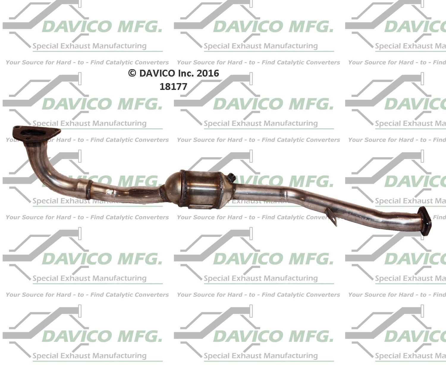 Davico Mfg Catalytic Converter  18177