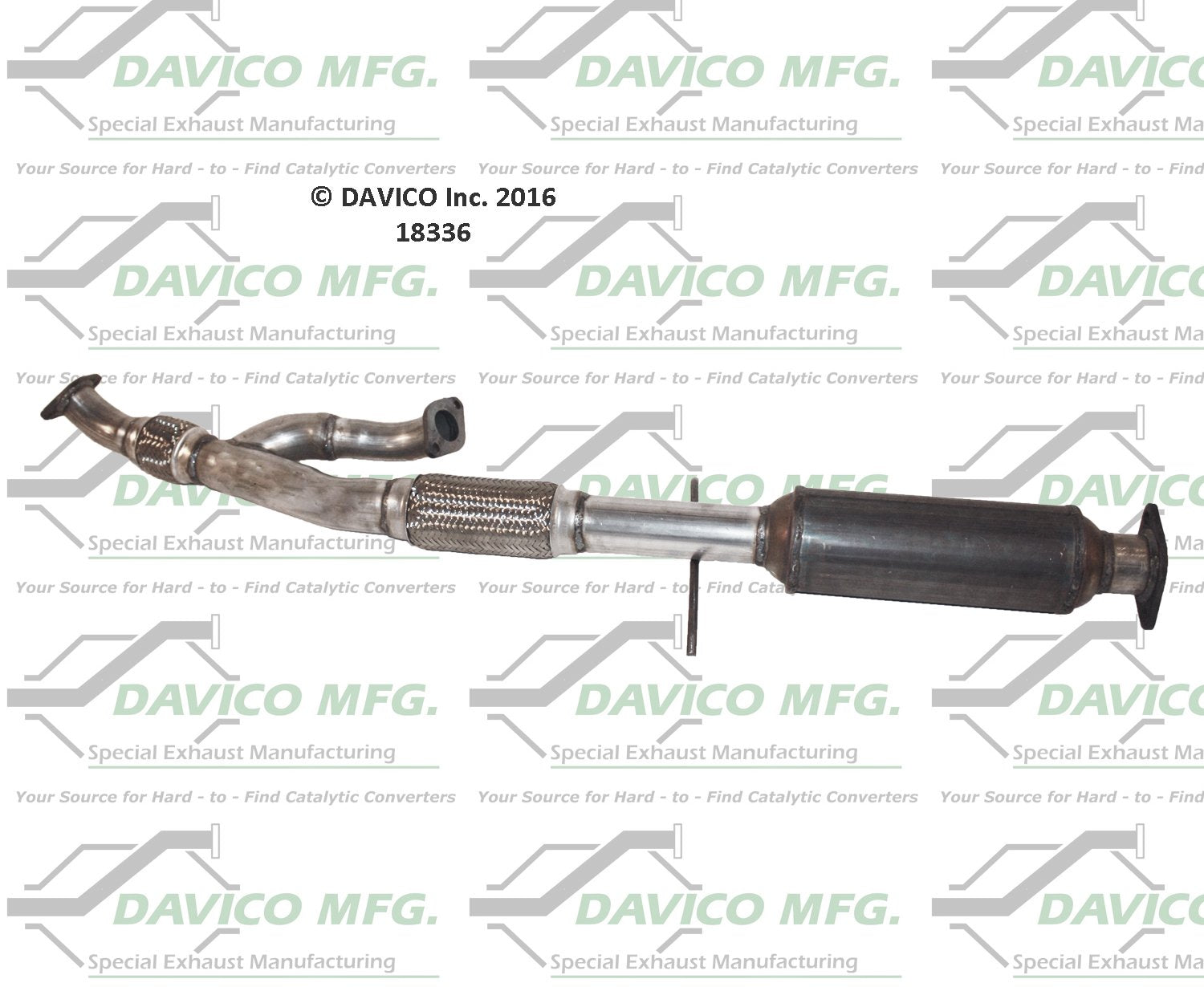 Davico Mfg Catalytic Converter  18336