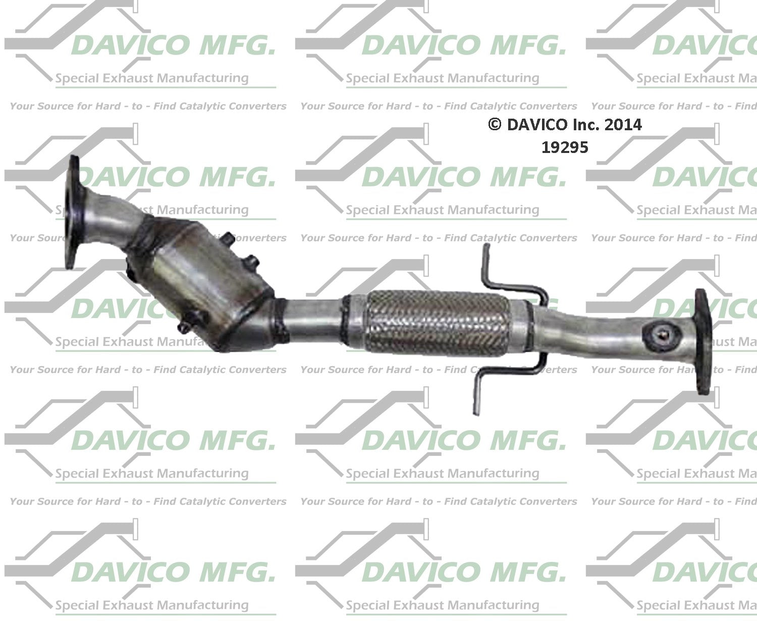 Davico Mfg Catalytic Converter  19295