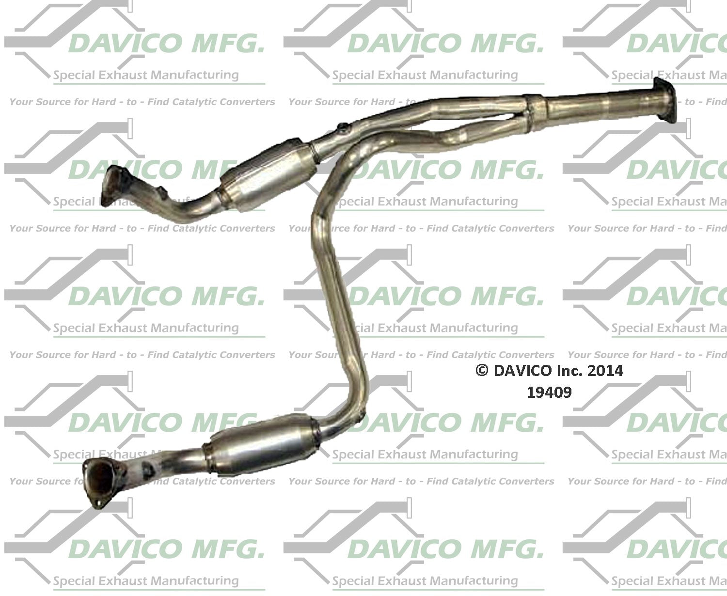 Davico Mfg Catalytic Converter  19409