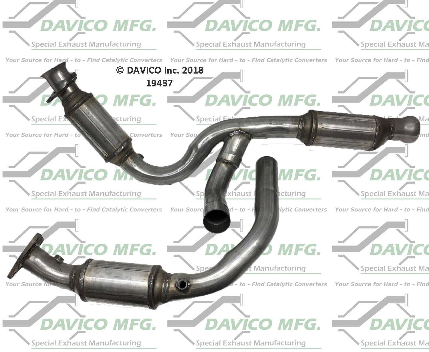 Davico Mfg Catalytic Converter  19437