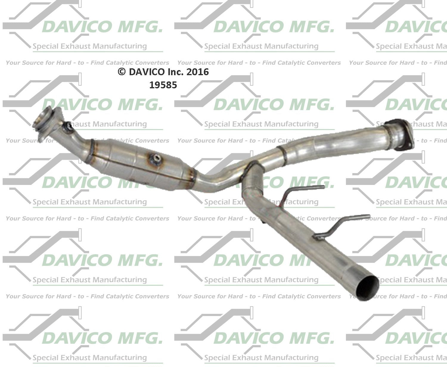 Davico Mfg Catalytic Converter  19585