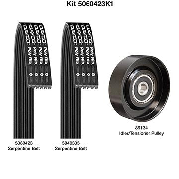 Dayco Serpentine Belt Drive Component Kit  5060423K1