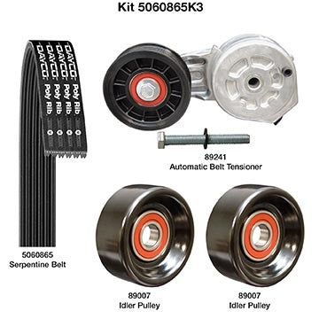 Dayco Serpentine Belt Drive Component Kit  5060865K3