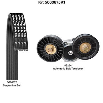 Dayco Serpentine Belt Drive Component Kit  5060875K1