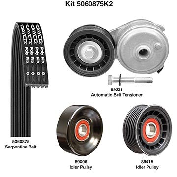 Dayco Serpentine Belt Drive Component Kit  5060875K2