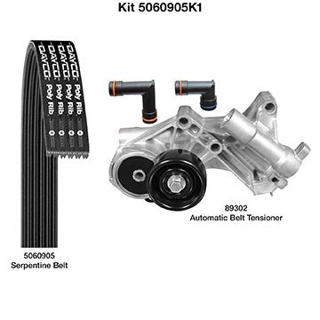 Dayco Serpentine Belt Drive Component Kit  5060905K1
