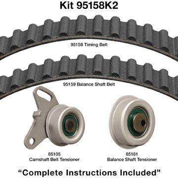 Dayco Engine Timing Belt Component Kit,Engine Timing Belt Kit  95158K2