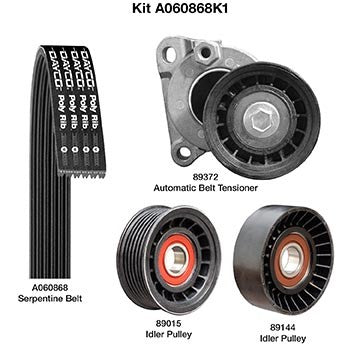 Dayco Serpentine Belt Drive Component Kit  A060868K1