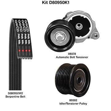 Dayco Serpentine Belt Drive Component Kit  D80950K1