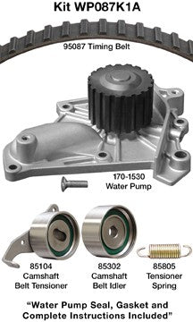 Dayco Engine Timing Belt Kit with Water Pump  WP087K1A