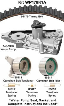 Dayco Engine Timing Belt Kit with Water Pump  WP179K1A