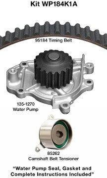 Dayco Engine Timing Belt Kit with Water Pump  WP184K1A