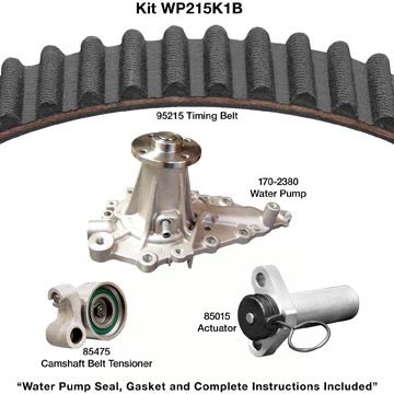 Dayco Engine Timing Belt Kit with Water Pump  WP215K1B