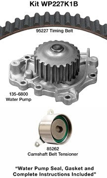Dayco Engine Timing Belt Kit with Water Pump  WP227K1B