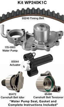 Dayco Engine Timing Belt Kit with Water Pump  WP240K1C