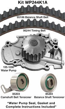 Dayco Engine Timing Belt Kit with Water Pump  WP244K1A