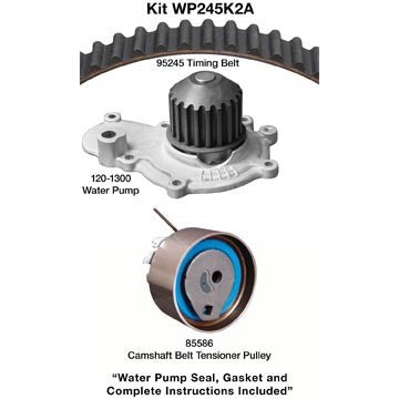 Dayco Engine Timing Belt Kit with Water Pump  WP245K2A