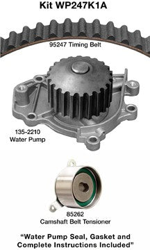 Dayco Engine Timing Belt Kit with Water Pump  WP247K1A
