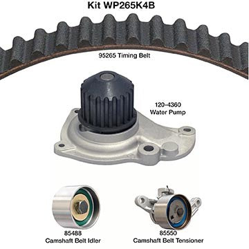 Dayco Engine Timing Belt Kit with Water Pump  WP265K4B