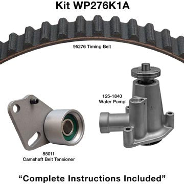 Dayco Engine Timing Belt Kit with Water Pump  WP276K1A