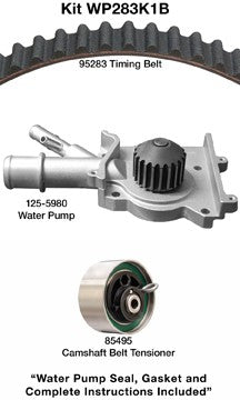 Dayco Engine Timing Belt Kit with Water Pump  WP283K1B