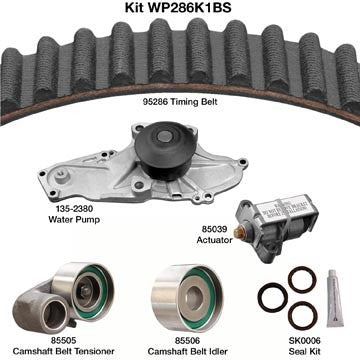 Dayco Engine Timing Belt Kit with Water Pump  WP286K1BS