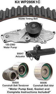 Dayco Engine Timing Belt Kit with Water Pump  WP286K1C