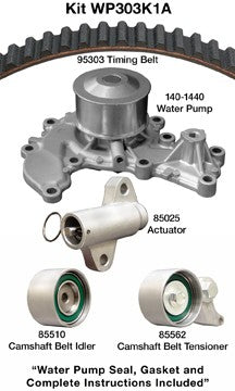 Dayco Engine Timing Belt Kit with Water Pump  WP303K1A