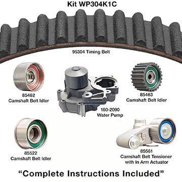 Dayco Engine Timing Belt Kit with Water Pump  WP304K1C