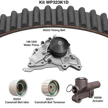Dayco Engine Timing Belt Kit with Water Pump  WP323K1D