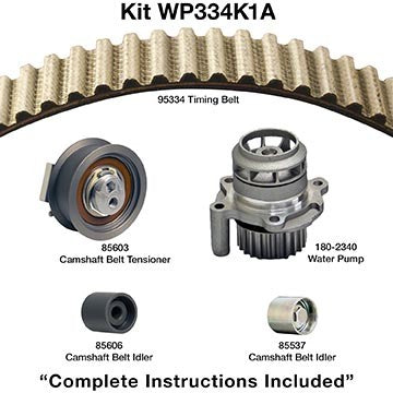Dayco Engine Timing Belt Kit with Water Pump  WP334K1A