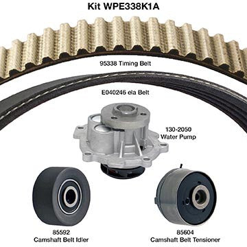 Dayco Engine Timing Belt Kit with Water Pump  WPE338K1A