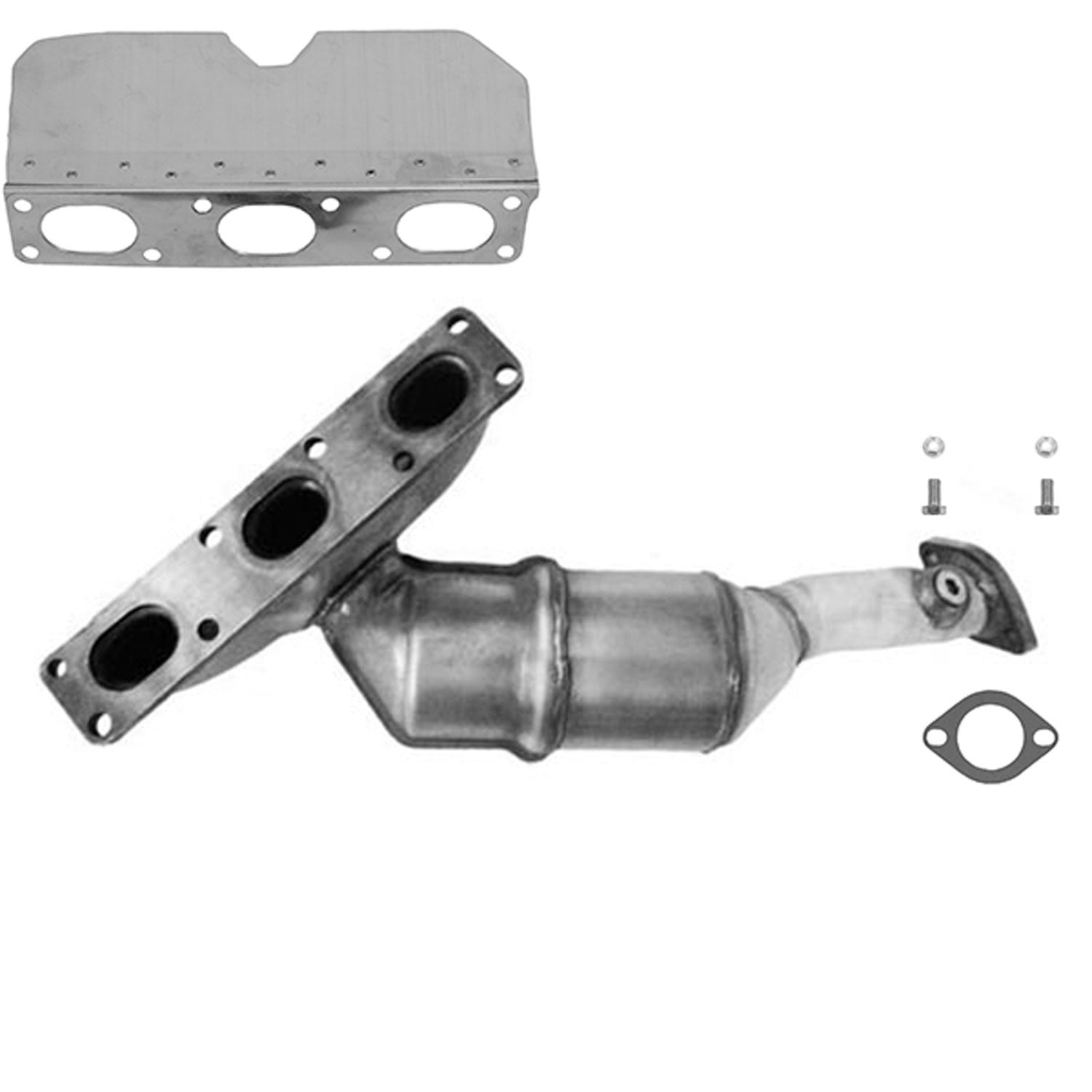 Eastern Catalytic Exhaust Manifold with Integrated Catalytic Converter  40816