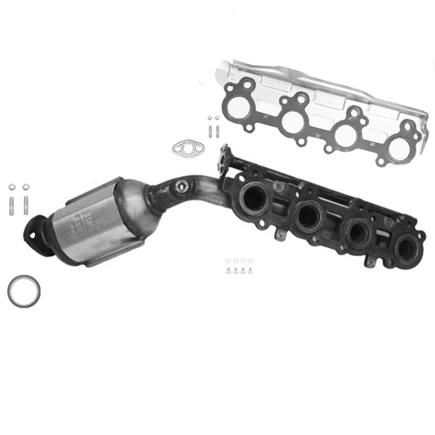 Eastern Catalytic Exhaust Manifold with Integrated Catalytic Converter  40827