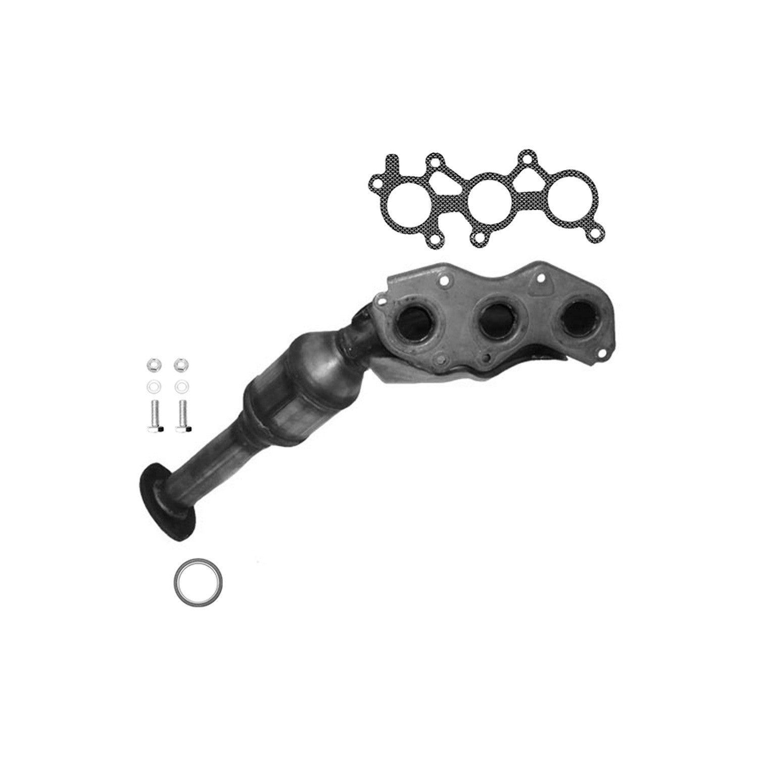Eastern Catalytic Exhaust Manifold with Integrated Catalytic Converter  40853