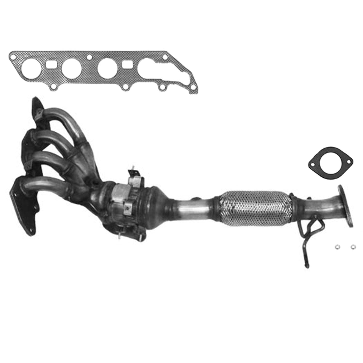 Eastern Catalytic Exhaust Manifold with Integrated Catalytic Converter  40856