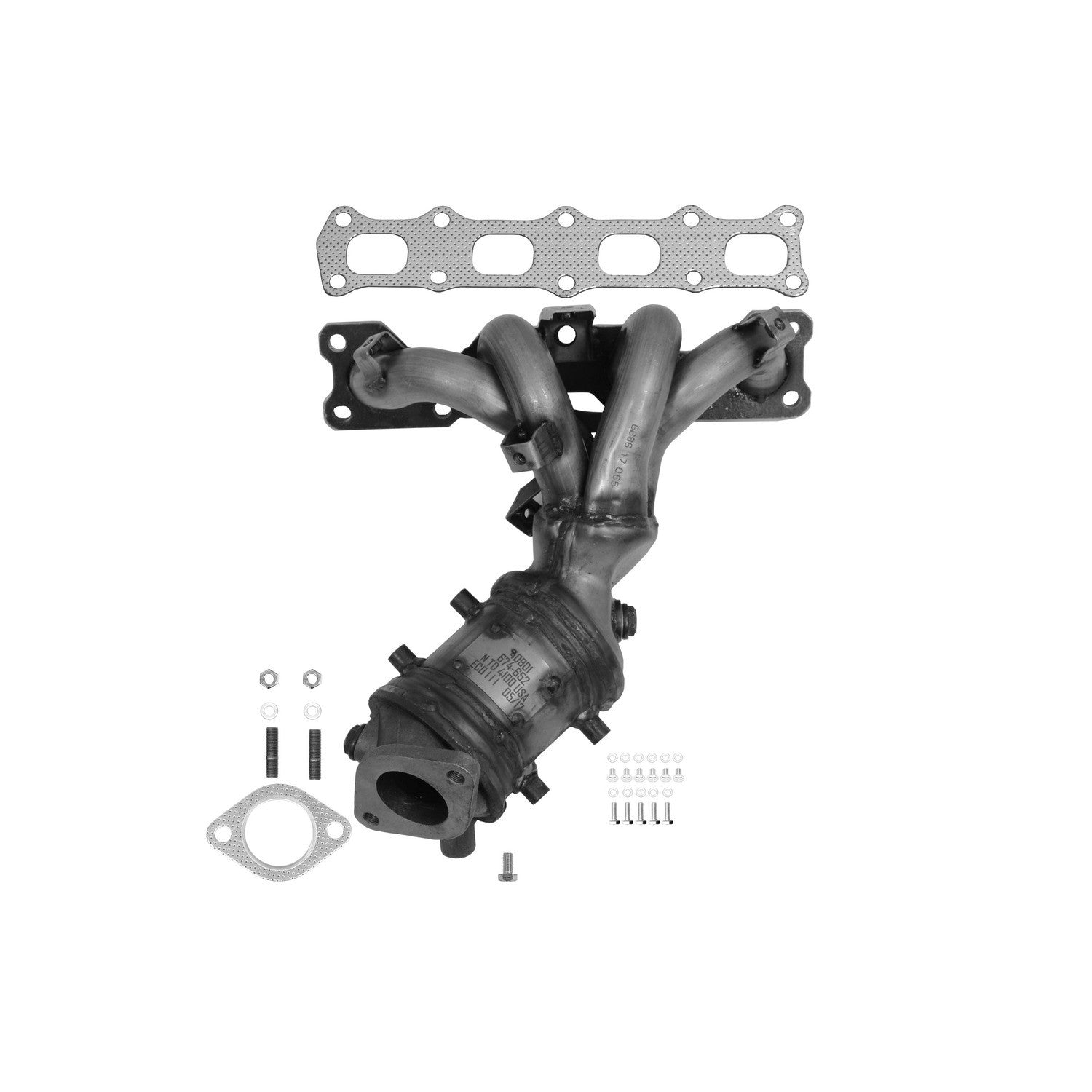 Eastern Catalytic Exhaust Manifold with Integrated Catalytic Converter  40901