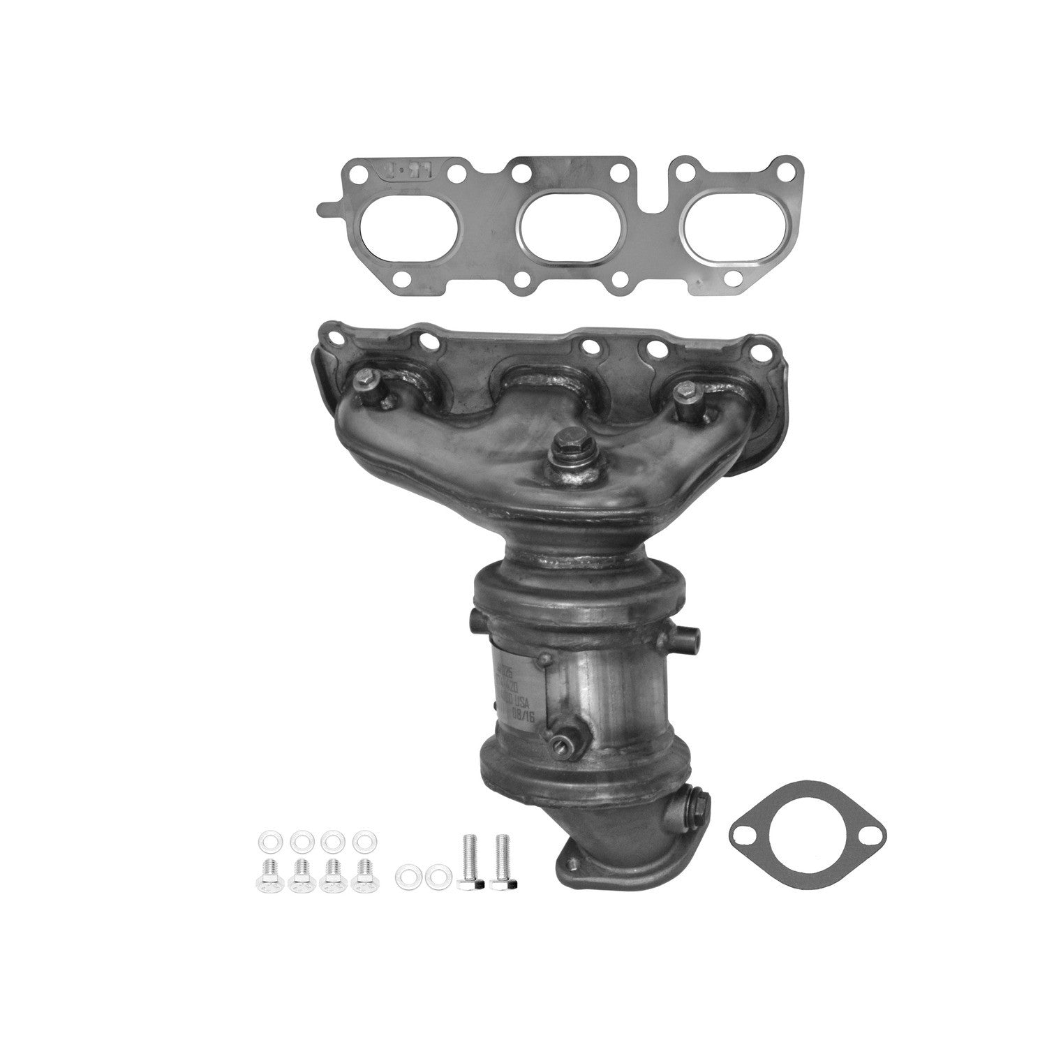 Eastern Catalytic Exhaust Manifold with Integrated Catalytic Converter  41025