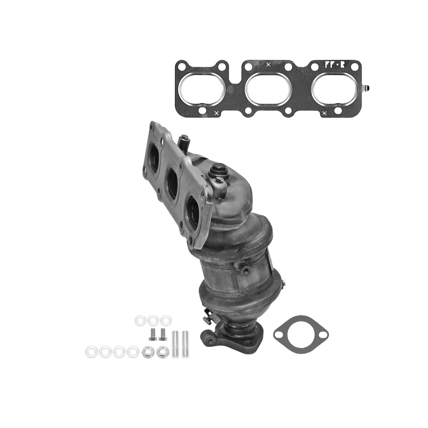 Eastern Catalytic Exhaust Manifold with Integrated Catalytic Converter  41026