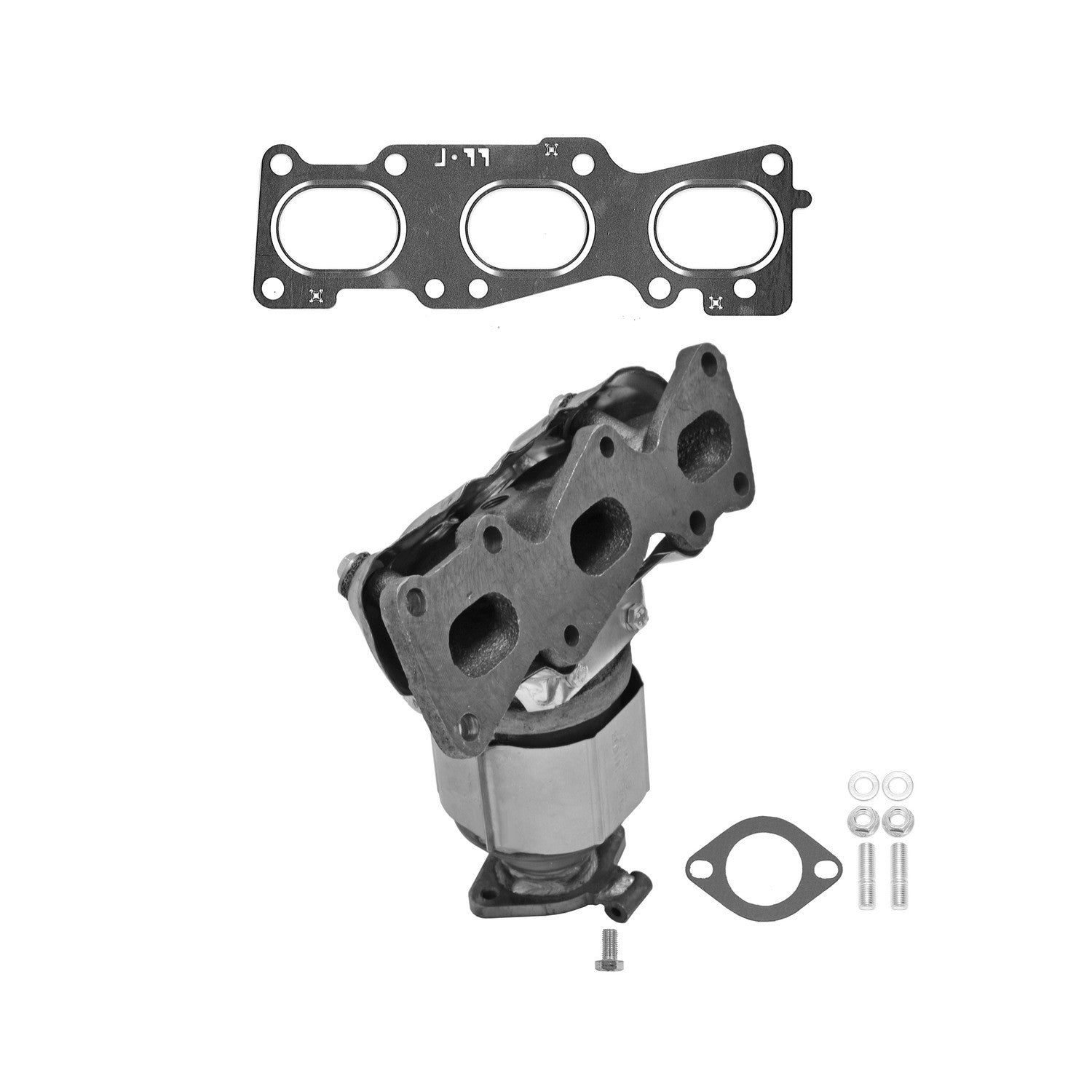 Eastern Catalytic Exhaust Manifold with Integrated Catalytic Converter  41111