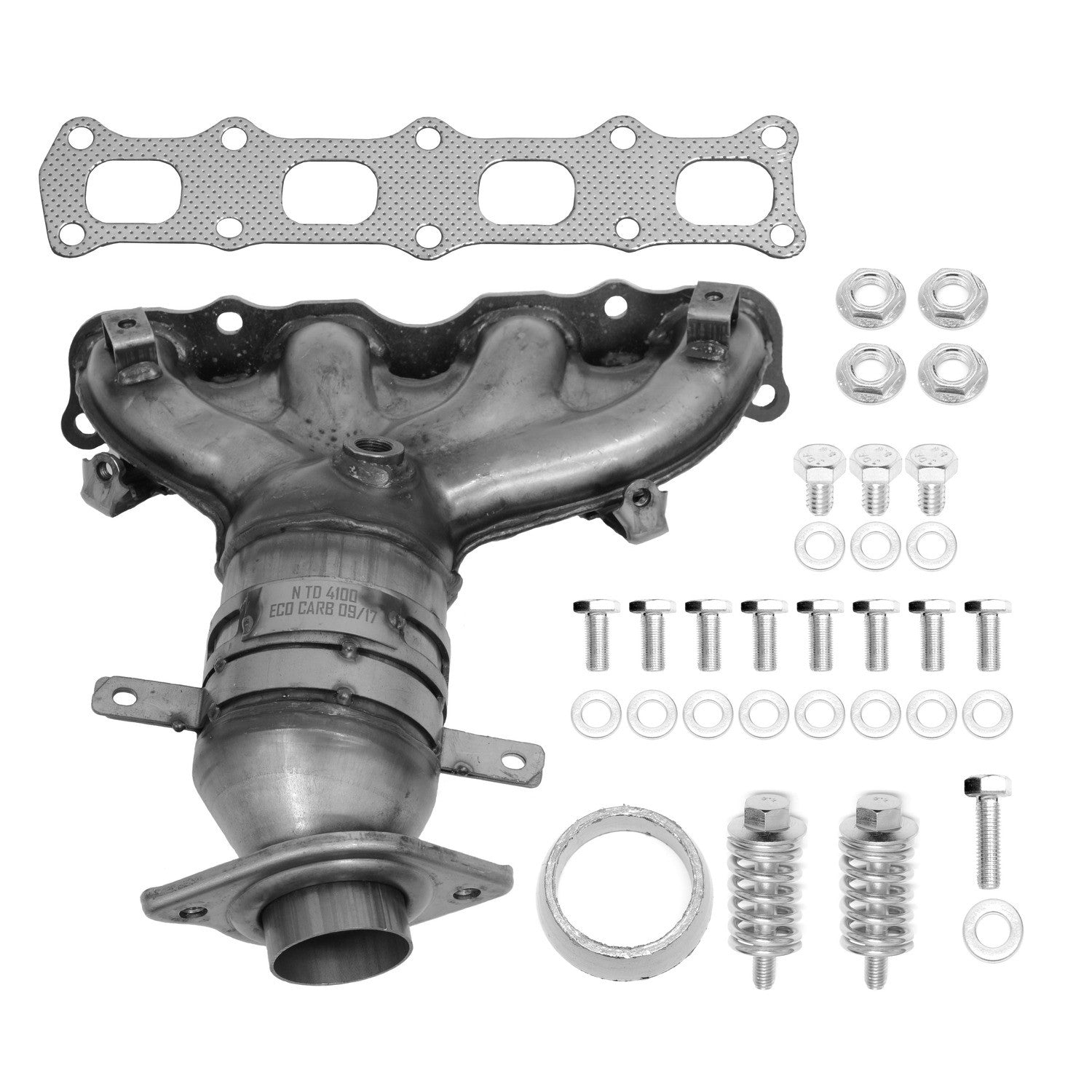 Eastern Catalytic Exhaust Manifold with Integrated Catalytic Converter  41205