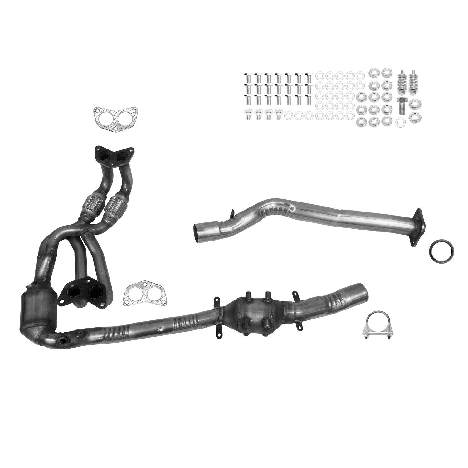 Eastern Catalytic Exhaust Manifold with Integrated Catalytic Converter  41256