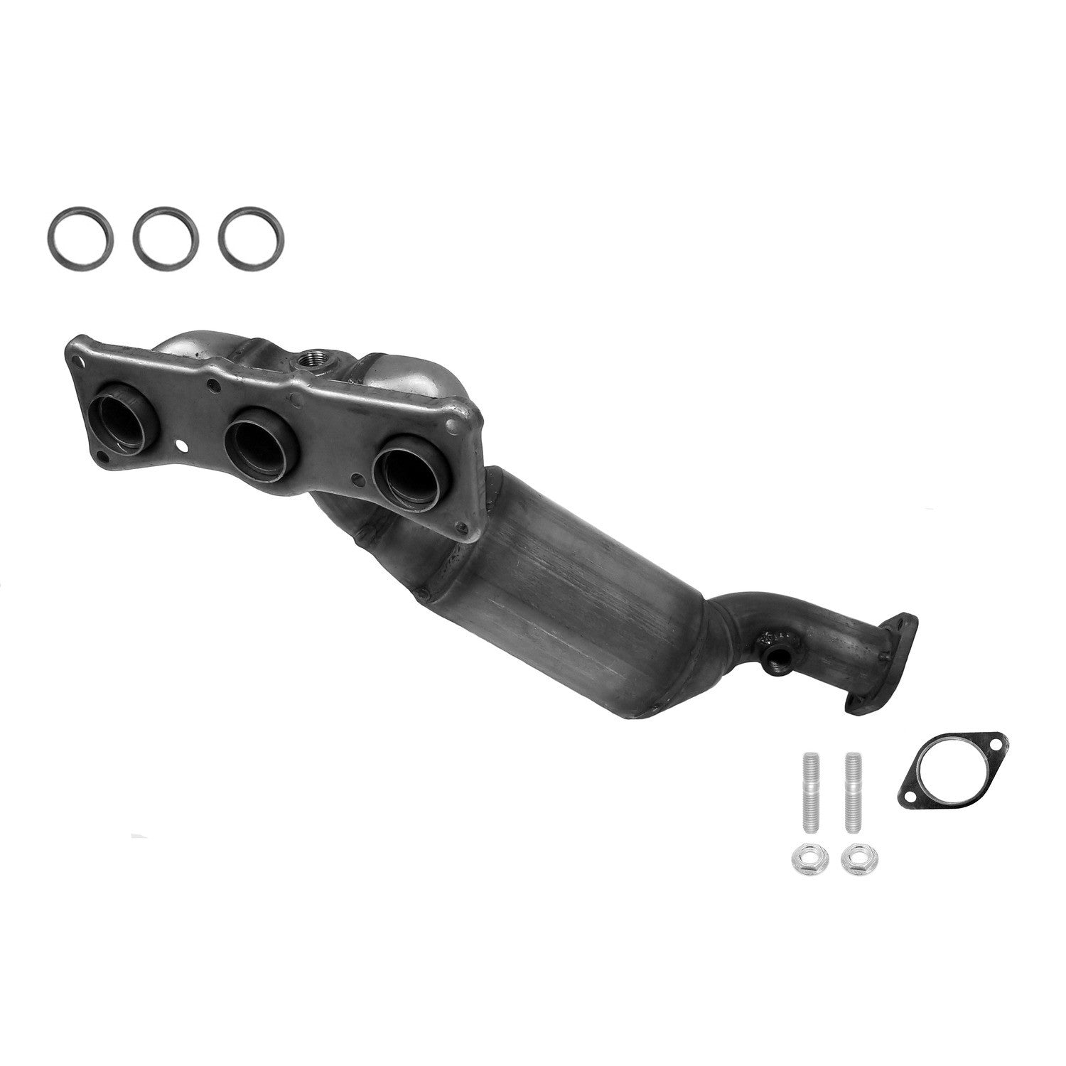 Eastern Catalytic Exhaust Manifold with Integrated Catalytic Converter  41258
