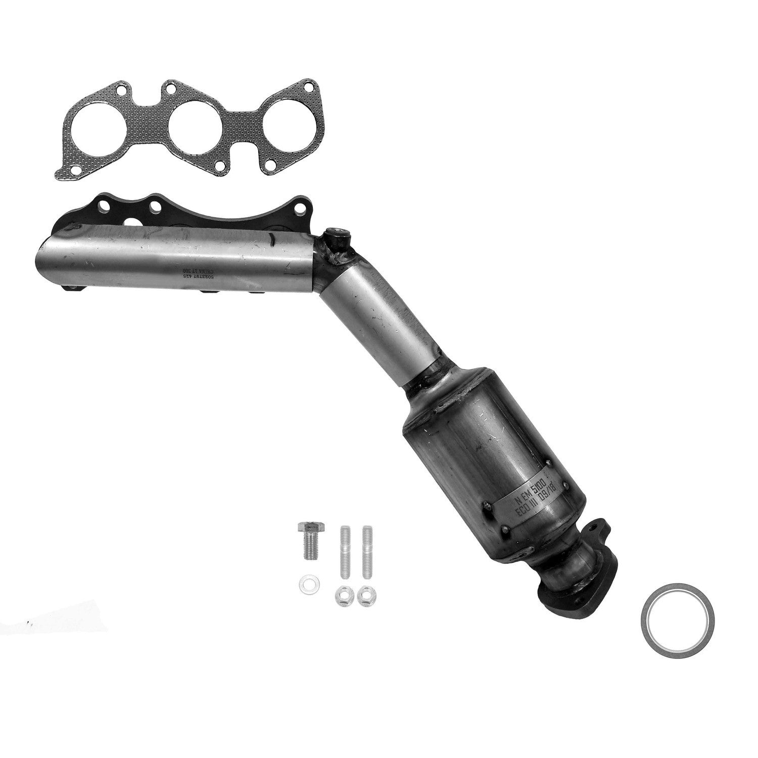 Eastern Catalytic Exhaust Manifold with Integrated Catalytic Converter  41268
