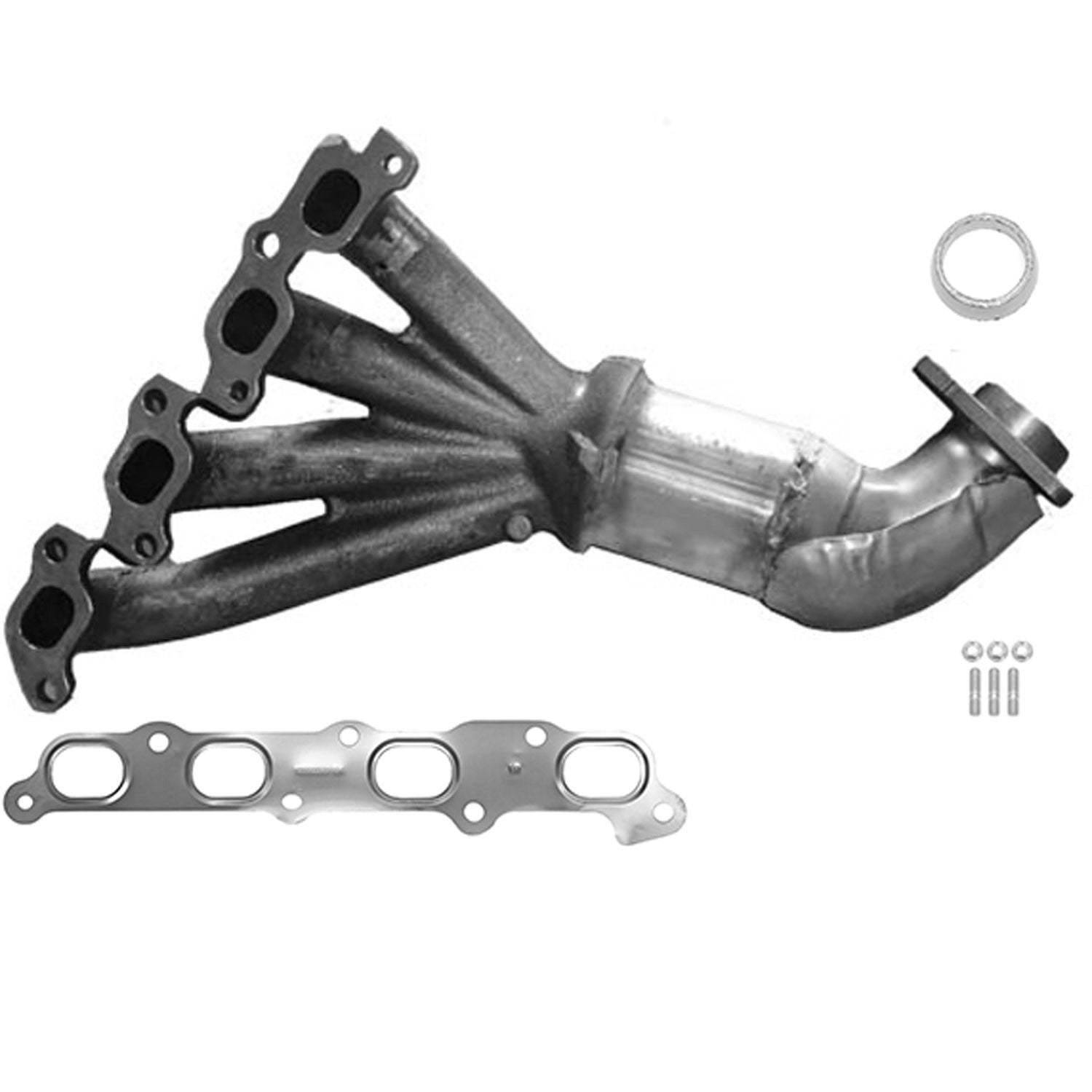 Eastern Catalytic Exhaust Manifold with Integrated Catalytic Converter  50458