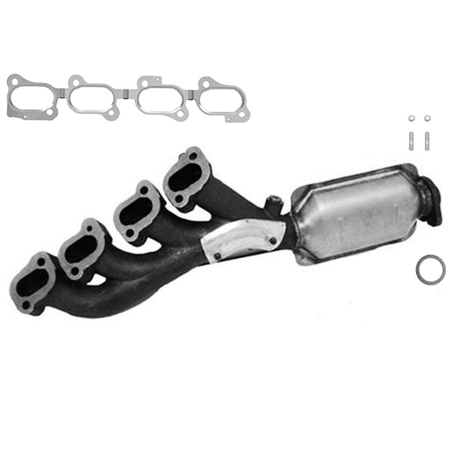Eastern Catalytic Exhaust Manifold with Integrated Catalytic Converter  50465