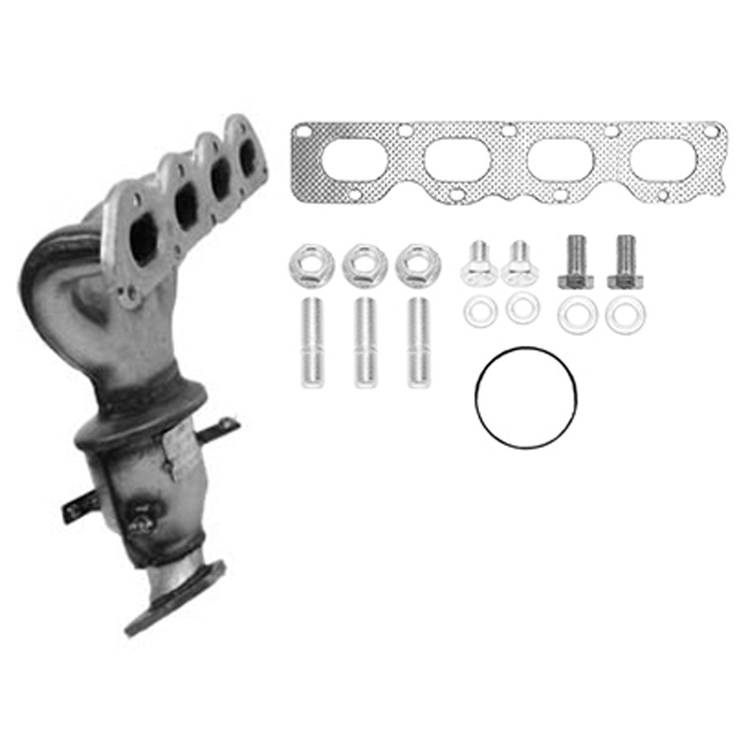 Eastern Catalytic Exhaust Manifold with Integrated Catalytic Converter  50485