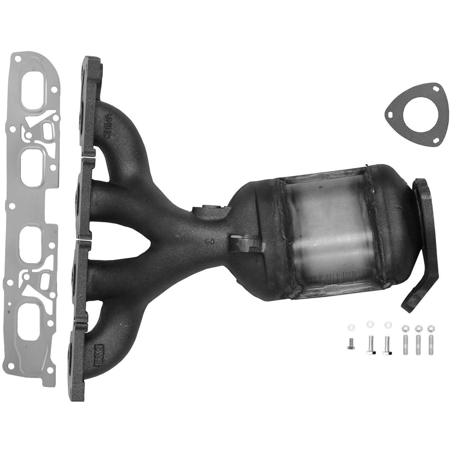 Eastern Catalytic Exhaust Manifold with Integrated Catalytic Converter  50501